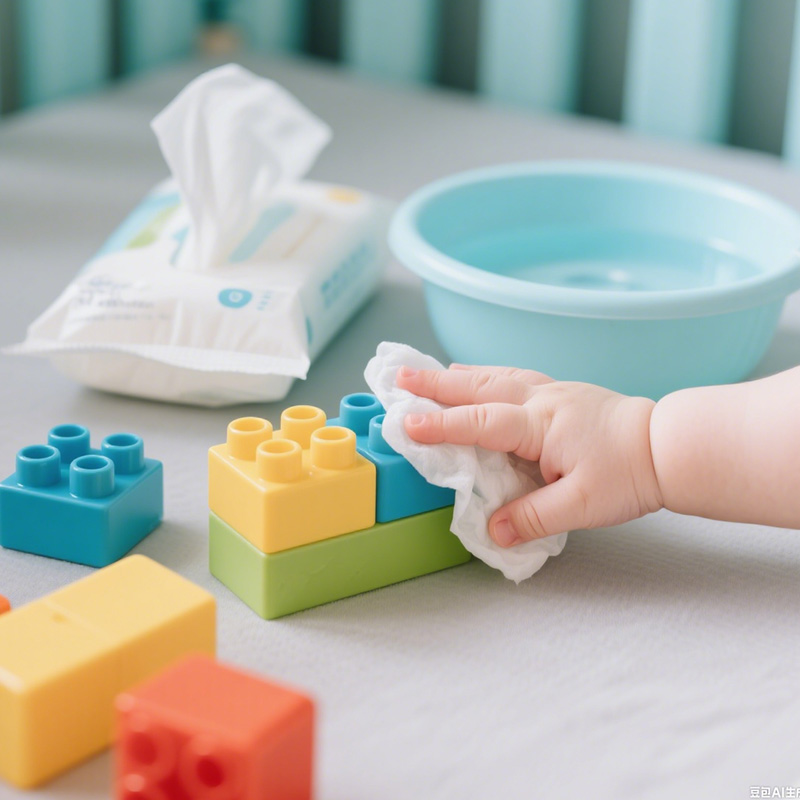 Reinigungstücher für Babyoberflächen 